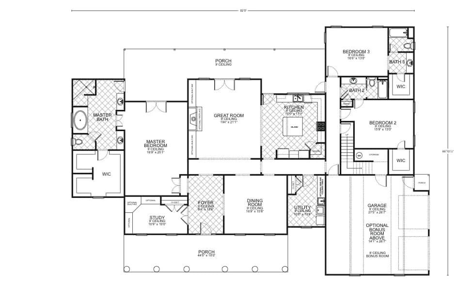 Azalea Floorplans