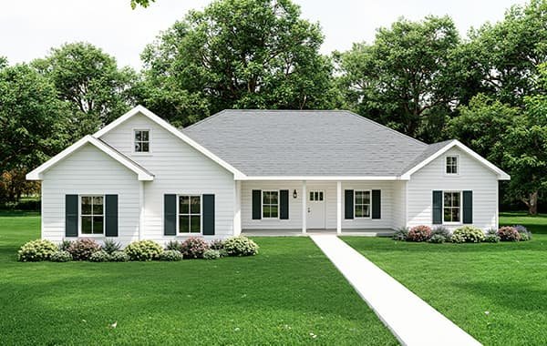 Ferndale custom home elevation - 3 Bed / 2 Bath / 2,006 Sq Ft
