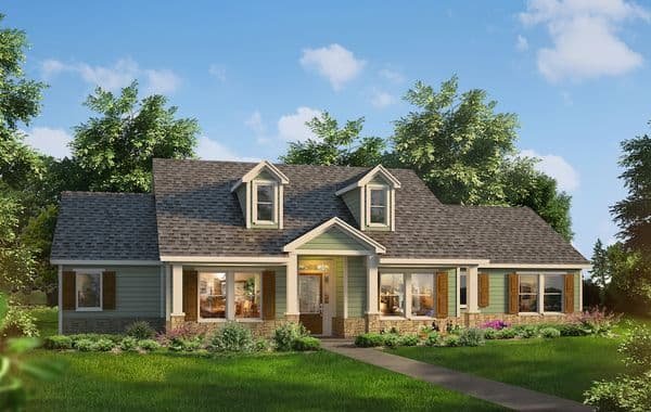 Frio custom home elevation - 3 Bed / 2 Bath / 1,880 Sq Ft