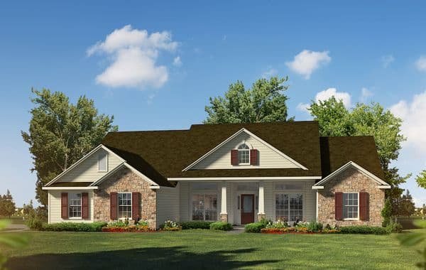 Hillsboro custom home floor plan