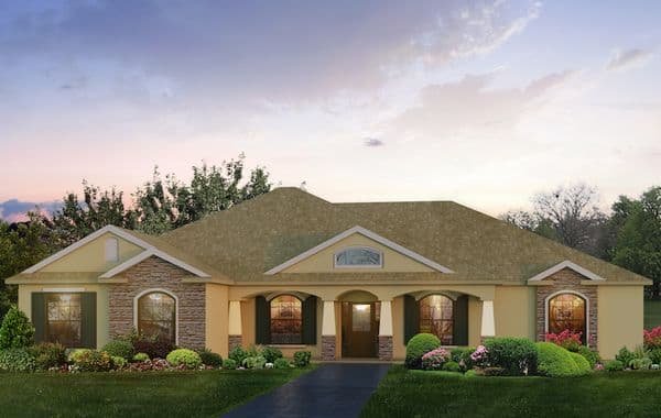 Lockhart A custom home floor plan